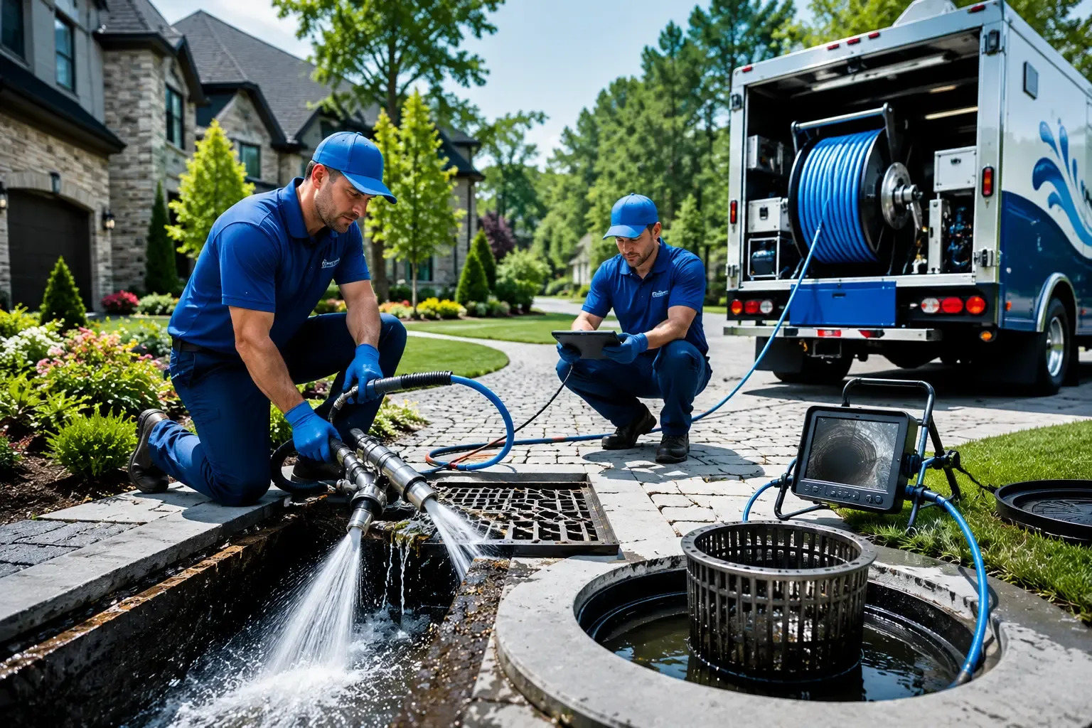 Local outdoor drain cleaning professionals in Hull, IA